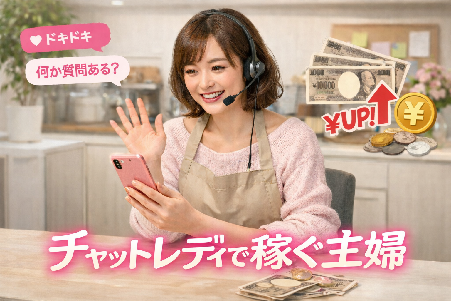 主婦がアダルト版のチャットレディでパーティーチャットをするだけで月50万円稼ぐ仕組みを解説